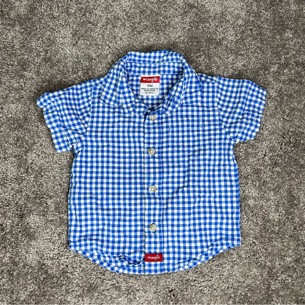 Baby Wrangler button up